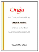 Orgia (from Danzas Fantasticas) Brass Ensemble and Percussion cover